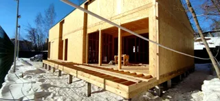Haus 263 m² nach individuellem Projekt, Nizhniy Novgorod: Wandmontage