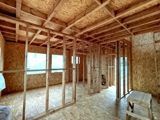 Haus nach Projekt „Amelija“, Gebiet Iwanowo: Innenwände