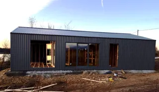 Haus nach Projekt „Barnhouse 76.1“, Dorf Zolotoruche