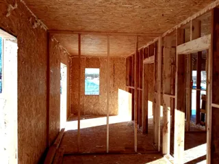 Haus nach Projekt „Jaroslawl“, Dorf Karmanovo: Innenwände