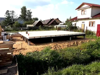 “Yesentuki 8x8” projesine göre ev, Rybinsk: temel ve alt bağlama kirişi