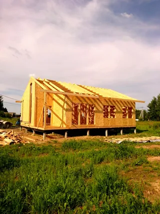 House, custom design, Kostroma 28: interior partitions