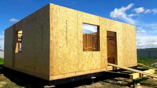 Haus nach Projekt „Bris“, Cottage-Siedlung „Schaworonki“: Wandmontage