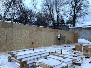 Haus 263 m² nach individuellem Projekt, Nizhniy Novgorod: Fundament und Grundrahmen