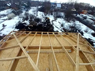 85 m² house built to a custom design, Rybinsk: roofing
