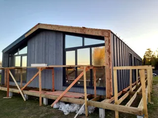 Haus nach Projekt „Barnhouse 110“, Dorf Ivantsevo: Fertiges Haus