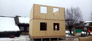 House based on the “Karl” design, Ivanovo Region: second floor and attic