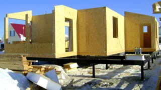 Haus nach Projekt „in der Stadt“, Krasnogorsk: Wandmontage