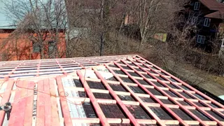 Haus 102 m² nach Projekt „Randevu - E2.8“, Gartengemeinschaft SNT „Sputnik“: Dach