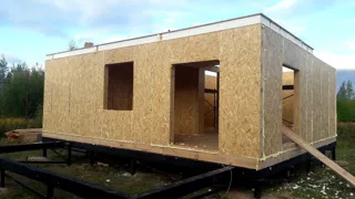 Haus nach Projekt „Platon“, Nizhniy Novgorod: Wandmontage