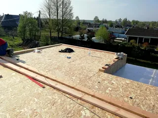 Haus nach Projekt „Mistika - E2.8“, Dorf Novoe: Dach
