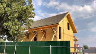 Haus nach Projekt „Sarja“, Kazan: Dach