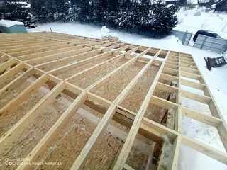 “Korsar - K2.8” projesine göre 102 m² ev, Markovo köyü: çatı