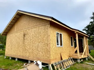 Haus 111 m², Projekt „Wiktorija“, SNT „Isanino“: fertiges Haus