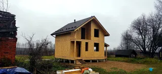 86 m² house, “Solo” design, Kozhevnikovo village: finished house