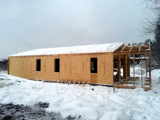 Haus nach Projekt „Barnhouse 110“, Dorf Koltushskoe