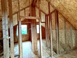 Haus nach Projekt „Amelija“, Gebiet Iwanowo: Innenwände