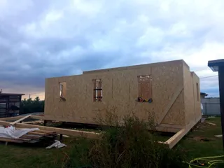 Haus 188 m² nach individuellem Projekt, Dorf Ivanovskoe: Wandmontage