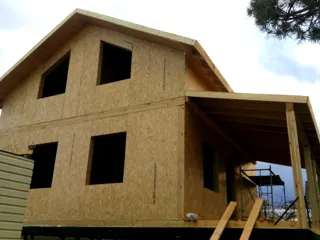 House based on the “Zefir” design, Fedchikha village