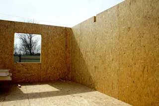 Haus nach Projekt „Metschta pl.1“, Saratov: Wandmontage