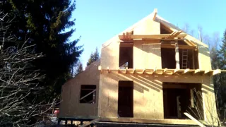 Haus, individuelles Projekt, Stadtkreis Dorf Zhedochi Naro-Fominskiy: Wandmontage