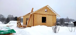 Haus 63,3 m² nach individuellem Projekt, Dorf Ignatovskoe: Dach