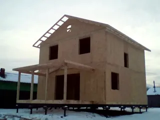 House based on the “Dilizhans 8x8” design, Moscow Region: second floor and attic