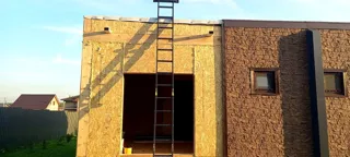 Haus nach individuellem Projekt, Gebiet Moskau: Fassadenverkleidung