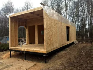 Haus nach Projekt „Otschag“, SNT „Loschki“: Fertiges Haus