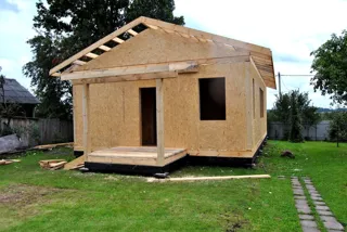 Haus nach Projekt „Finnisch 70“, Region Jaroslawl: Fertiges Haus