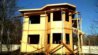 Haus nach Projekt „Ewropa“, Gartengemeinschaft SNT „Weteran-5“: zweites Obergeschoss und Dachgeschoss