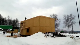 Haus nach Projekt „Minihotel“, Gebiet Iwanowo: Obergeschoss und Dachgeschoss