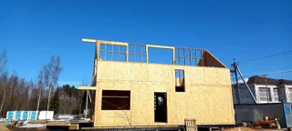 Özel projeye göre 145 m² ev, Kopnino köyü: duvar montajı