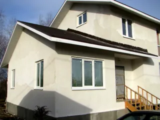Özel projeli ev, Nizhniy Novgorod: tamamlanmış yapı