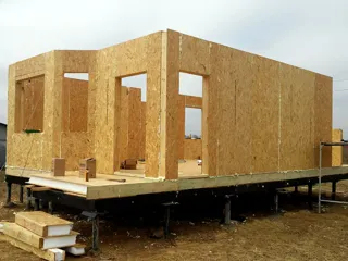 Haus nach individuellem Entwurf, Dorf Barskoe-Tatarovo: Wandmontage