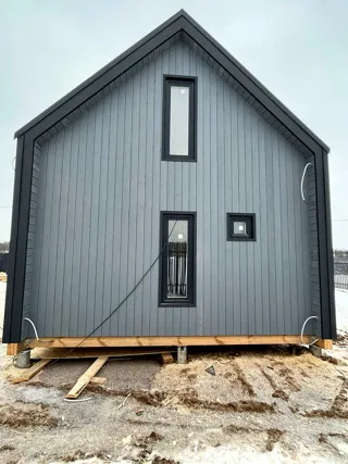 “Barnhouse Otrazhenie” projesine göre ev, Yaroslavl bölgesi: tamamlanmış ev