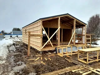 Haus 65,4 m² nach individuellem Projekt, Dorf Striznevo: Fassadenverkleidung