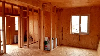 Haus nach Projekt „Majak“, Region Twer: Innenwände