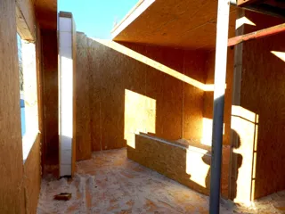 Haus nach Projekt „Jaschma“, Furmanov: Innenwände