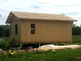 “Slavyanskiy Skit” projesine göre 58 m² ev, Alabukhino köyü: çatı