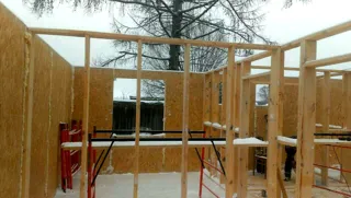 Haus nach Projekt „Elegant“, Rybinsk: Innenwände