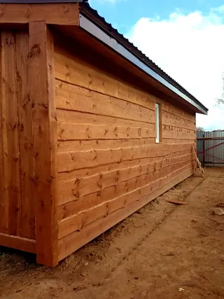 55,5 m² house built to a custom design, Kostroma Region: completed house