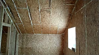 Haus nach Projekt „Nesabudka“, SNT „Rus“: Trennwände
