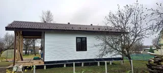 Haus nach individuellem Entwurf, Gebiet Wladimir: fertiges Gebäude