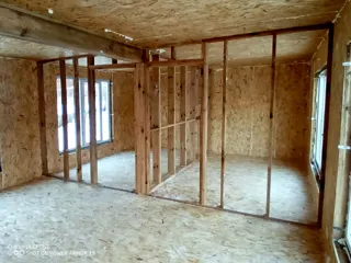 Haus nach Projekt „Mistika - S2.5“, Dorf Astashevo: Innenwände