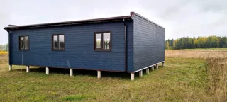 Haus 102 m², Projekt „Mistika - D“, Dorf Khrabrovo: fertiges Haus