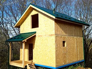 Haus 72 m² nach individuellem Projekt, Pushchino: Dach