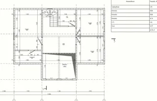 173 m² house built to a custom design, Rodniki: design floor plan