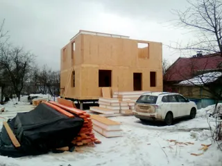 Özel projeli ev, Obninsk: duvar montajı