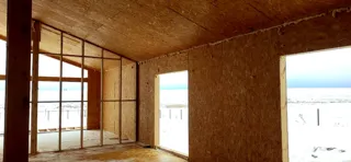 130 m² house built to a custom design, Ovchukhi village: interior partitions